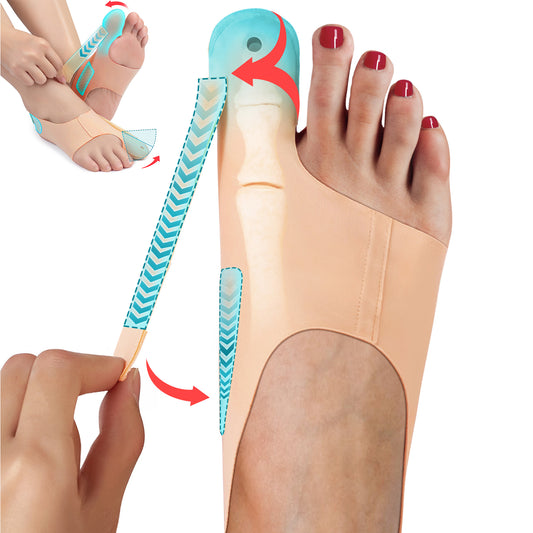 Tech Love Bunion Corrector Socks for Women Big Toe 1Pair, Bunion Relief Fix Toe Straightener for Athletes, Bunions Correction for in Shoes Day Night Support-Medium